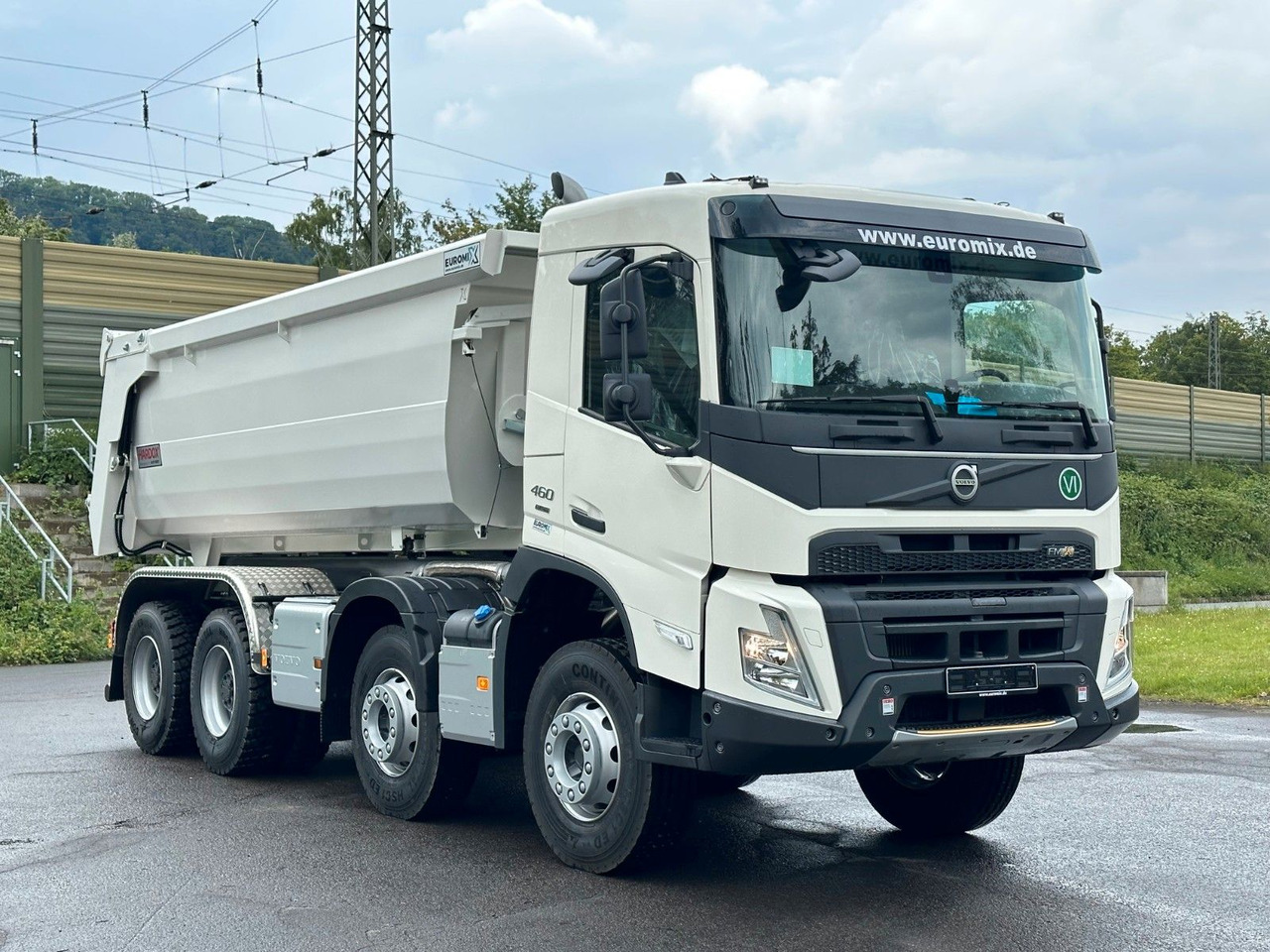 Самосвал Volvo FMX 500 8X4 Retarder EuromixMTP Kipper: фото 11