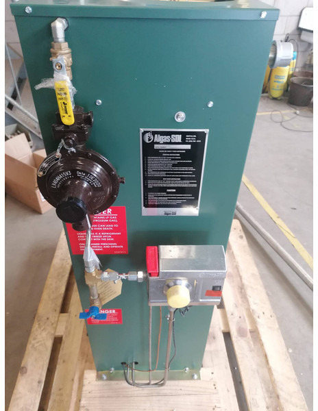 Algas Direct Fired Vaporizer Gas, Lpg, Gpl, Gaz, Propane, Butane heating medium is water Several models 80- 240 kg/h vaporization capacity with CE - Двигатель и запчасти для Грузовиков: фото 2 Algas Direct Fired Vaporizer Gas, Lpg, Gpl, Gaz, Propane, Butane heating medium is water Several models 80- 240 kg/h vaporization capacity with CE - Двигатель и запчасти для Грузовиков: фото 2