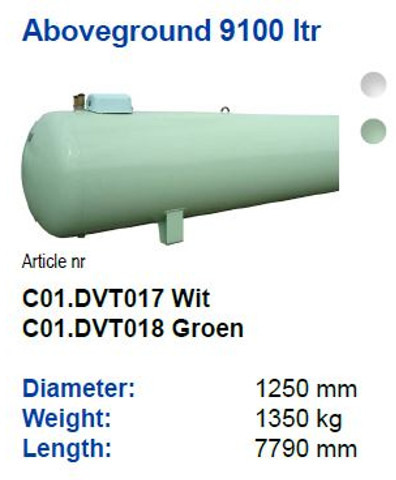 De Visser LPG GASTANK 9100 LITER - Топливный бак для Грузовиков: фото 4 De Visser LPG GASTANK 9100 LITER - Топливный бак для Грузовиков: фото 4