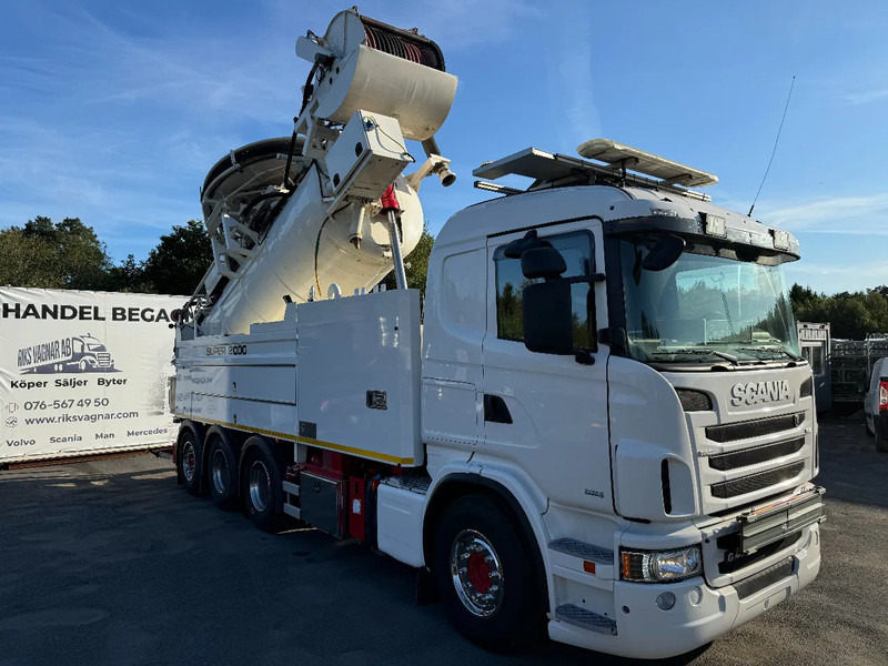 Scania R480 Combi Wiedemann Super 2000 (10+6m3) + Recycler, Euro 6, 2013 - Ассенизатор: фото 1 Scania R480 Combi Wiedemann Super 2000 (10+6m3) + Recycler, Euro 6, 2013 - Ассенизатор: фото 1