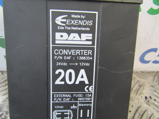 DAF XF 105 VOLTAGE DROPPER P/NO 1368354 - Электрическая система для Грузовиков: фото 2 DAF XF 105 VOLTAGE DROPPER P/NO 1368354 - Электрическая система для Грузовиков: фото 2