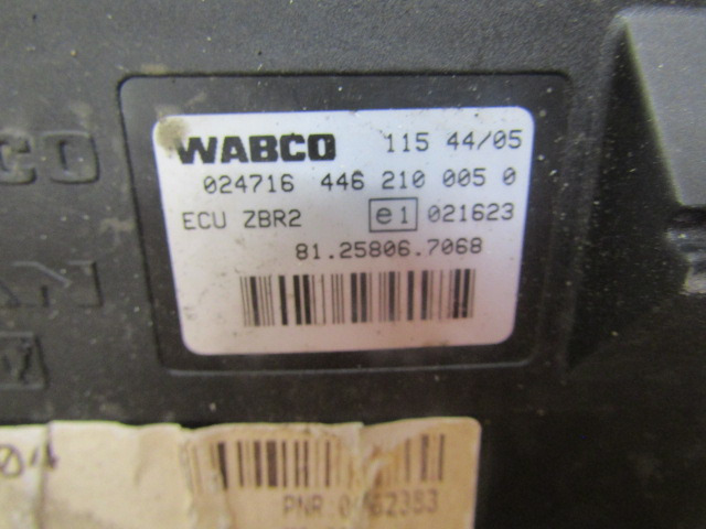 MAN TGL ECU WABCO P/NO 446 210 0050 - Блок управления для Грузовиков: фото 2 MAN TGL ECU WABCO P/NO 446 210 0050 - Блок управления для Грузовиков: фото 2