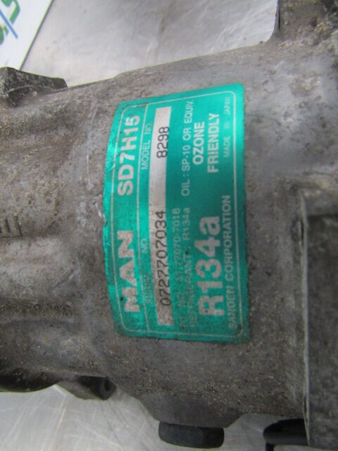 MAN TGM 340 D0836 AIR CON PUMP TYPE-SD7HI5/MODEL NO 8298 - Двигатель и запчасти для Грузовиков: фото 3 MAN TGM 340 D0836 AIR CON PUMP TYPE-SD7HI5/MODEL NO 8298 - Двигатель и запчасти для Грузовиков: фото 3