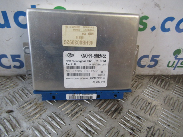 VOLVO FE EBS ECU P/NO 0486106 085 - Блок управления для Грузовиков: фото 1 VOLVO FE EBS ECU P/NO 0486106 085 - Блок управления для Грузовиков: фото 1
