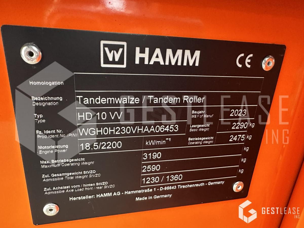Hamm HD10VV - Дорожный каток: фото 5 Hamm HD10VV - Дорожный каток: фото 5