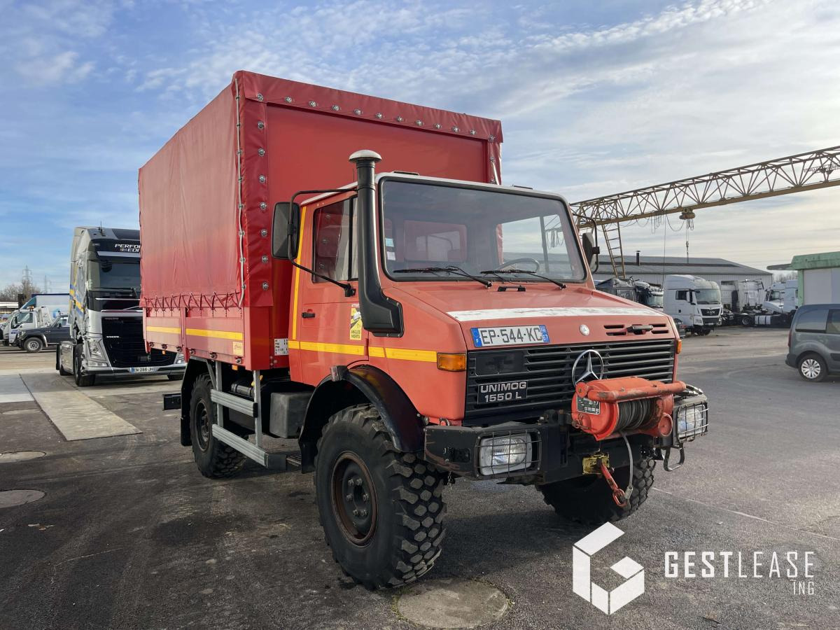Mercedes UNIMOG 1550 L - Тентованный грузовик: фото 4 Mercedes UNIMOG 1550 L - Тентованный грузовик: фото 4