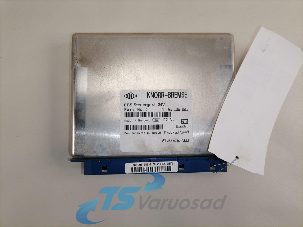 MAN Ecu, EBS 81258087033 - Блок управления для Грузовиков: фото 3 MAN Ecu, EBS 81258087033 - Блок управления для Грузовиков: фото 3