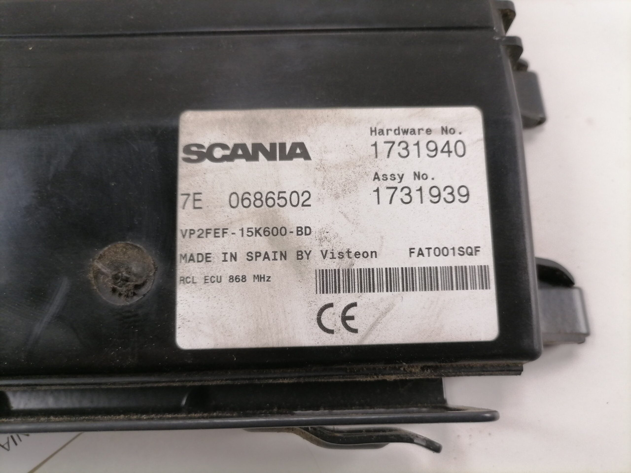 Scania Ecu, LAS 1731940 - Блок управления для Грузовиков: фото 3 Scania Ecu, LAS 1731940 - Блок управления для Грузовиков: фото 3