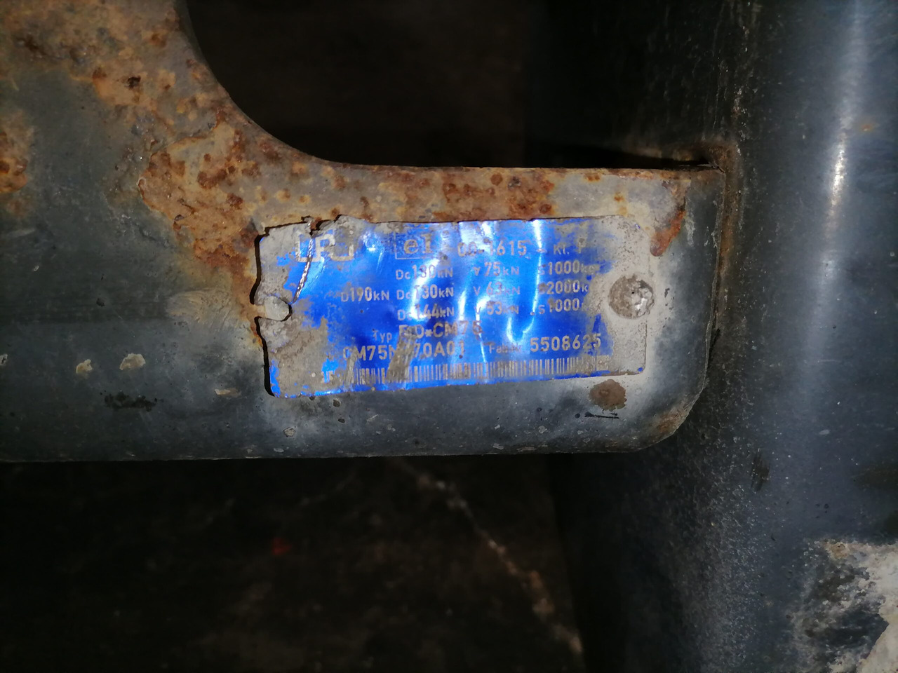 Scania Haakeseadme kinnitusraam CM75N770A01 - Седло для Грузовиков: фото 5 Scania Haakeseadme kinnitusraam CM75N770A01 - Седло для Грузовиков: фото 5