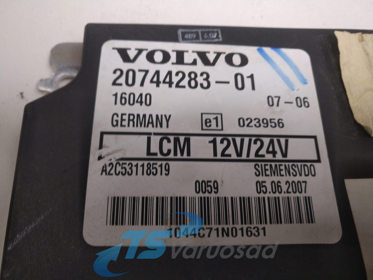 Volvo ECU, LCM 20744283 - Блок управления для Грузовиков: фото 2 Volvo ECU, LCM 20744283 - Блок управления для Грузовиков: фото 2