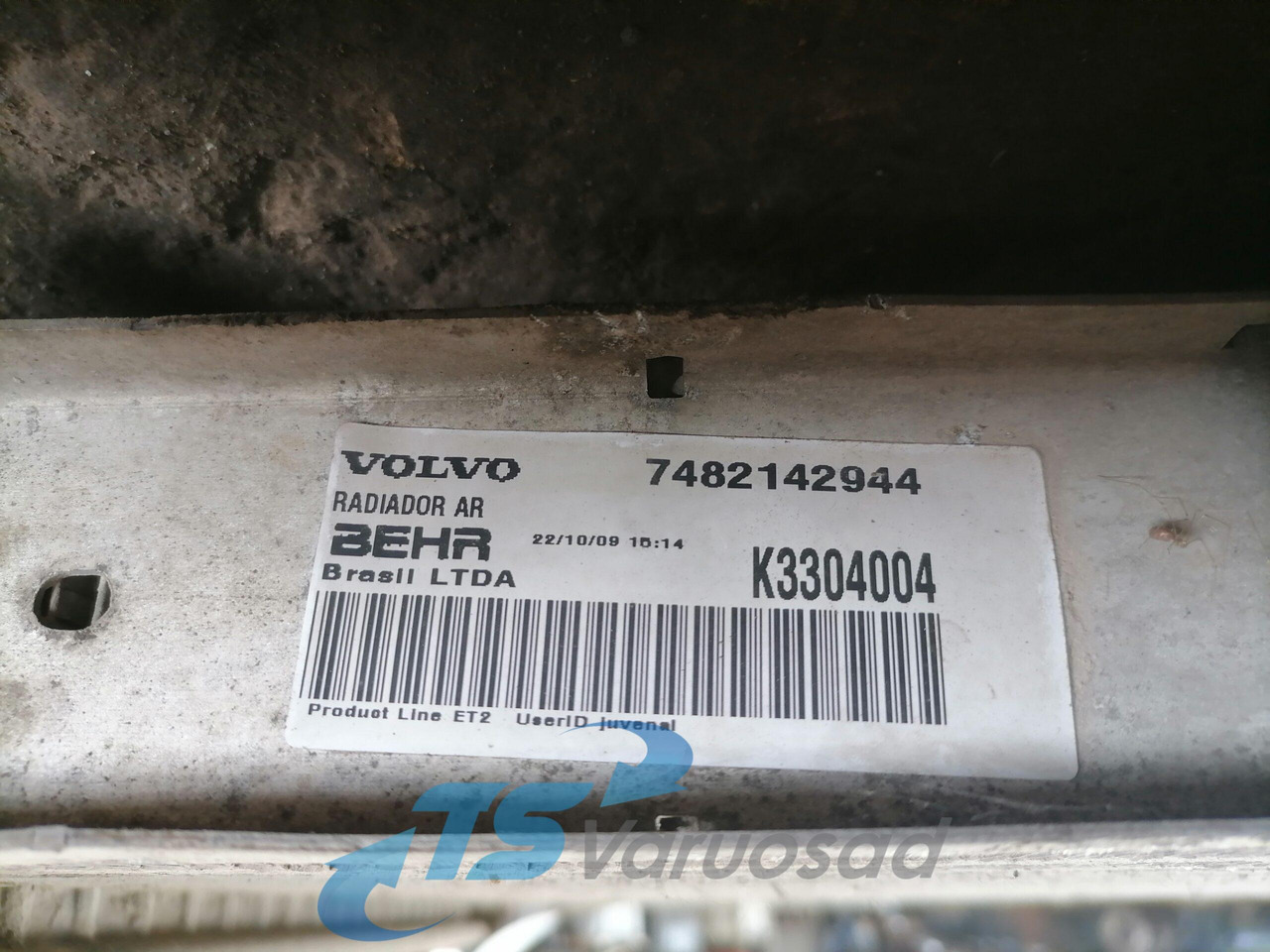 Volvo Intercooler radiator 7482142944 - Интеркулер для Грузовиков: фото 3 Volvo Intercooler radiator 7482142944 - Интеркулер для Грузовиков: фото 3