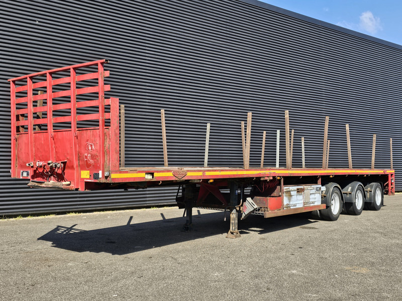 Broshuis 3AOU 48 / 2 x EXTENDABLE / 28.8 mtr / 3 X STEERING AXLE - Полуприцеп бортовой/ Платформа: фото 5 Broshuis 3AOU 48 / 2 x EXTENDABLE / 28.8 mtr / 3 X STEERING AXLE - Полуприцеп бортовой/ Платформа: фото 5