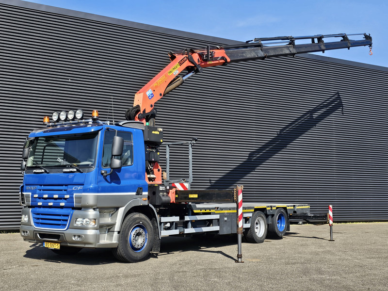 DAF CF85.460 / 6x2 / PALFINGER 29TM / CRANE / KRAN - Грузовик бортовой/ Платформа, Автоманипулятор: фото 1 DAF CF85.460 / 6x2 / PALFINGER 29TM / CRANE / KRAN - Грузовик бортовой/ Платформа, Автоманипулятор: фото 1