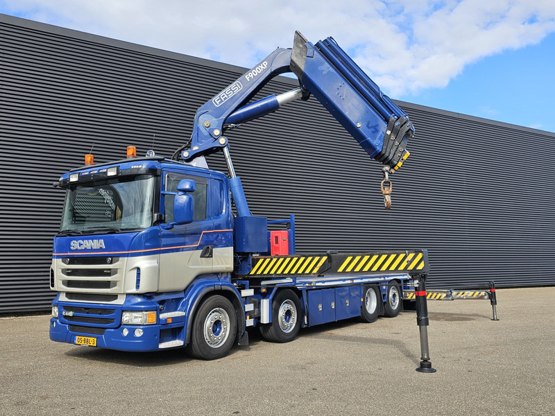Scania R440 8x2*6 / FASSI 90 t/m CRANE / KRAN - Грузовик бортовой/ Платформа, Автоманипулятор: фото 5 Scania R440 8x2*6 / FASSI 90 t/m CRANE / KRAN - Грузовик бортовой/ Платформа, Автоманипулятор: фото 5