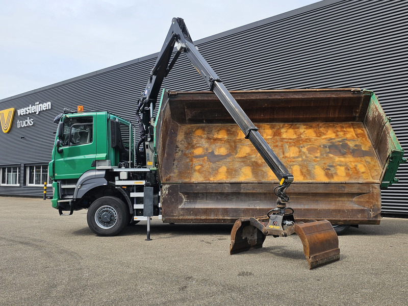 Tatra 6X6 / T158/II / 2 SIDE TIPPER - HMF Z CRANE - Самосвал, Автоманипулятор: фото 3 Tatra 6X6 / T158/II / 2 SIDE TIPPER - HMF Z CRANE - Самосвал, Автоманипулятор: фото 3