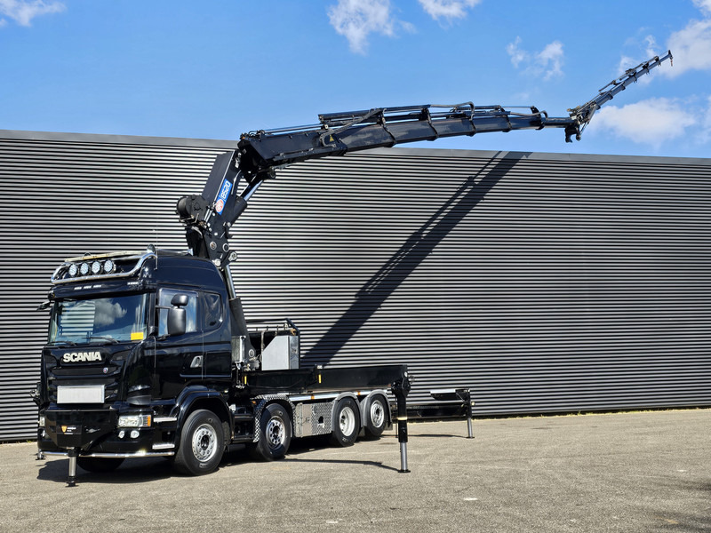 Scania R490 / 8x2 / HMF 85 TM CRANE / WINCH / JIB - Тягач: фото 1 Scania R490 / 8x2 / HMF 85 TM CRANE / WINCH / JIB - Тягач: фото 1