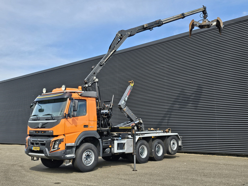 Volvo FMX 460 8x4-4 / HIAB Z CRANE + HOOKLIFT - Крюковой мультилифт: фото 1 Volvo FMX 460 8x4-4 / HIAB Z CRANE + HOOKLIFT - Крюковой мультилифт: фото 1