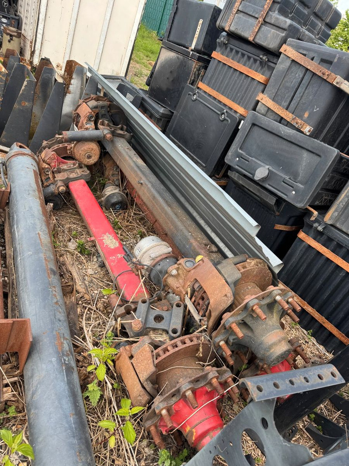 3 Stück BPW Achsen 22,5 Zoll - Тентованный полуприцеп: фото 1 3 Stück BPW Achsen 22,5 Zoll - Тентованный полуприцеп: фото 1