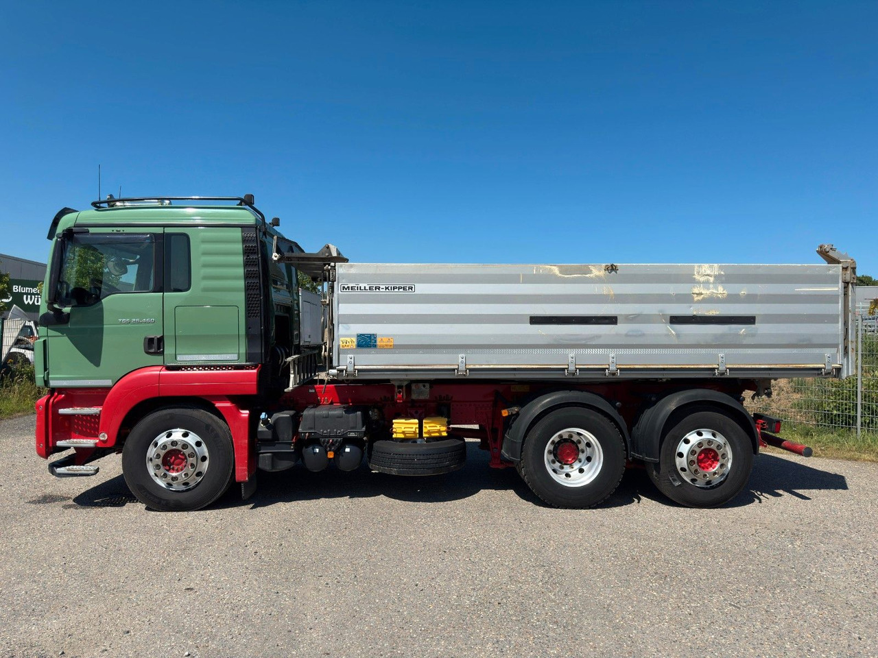 Самосвал MAN 26.460 6x2 Meiller 3. Seitenkipper: фото 12