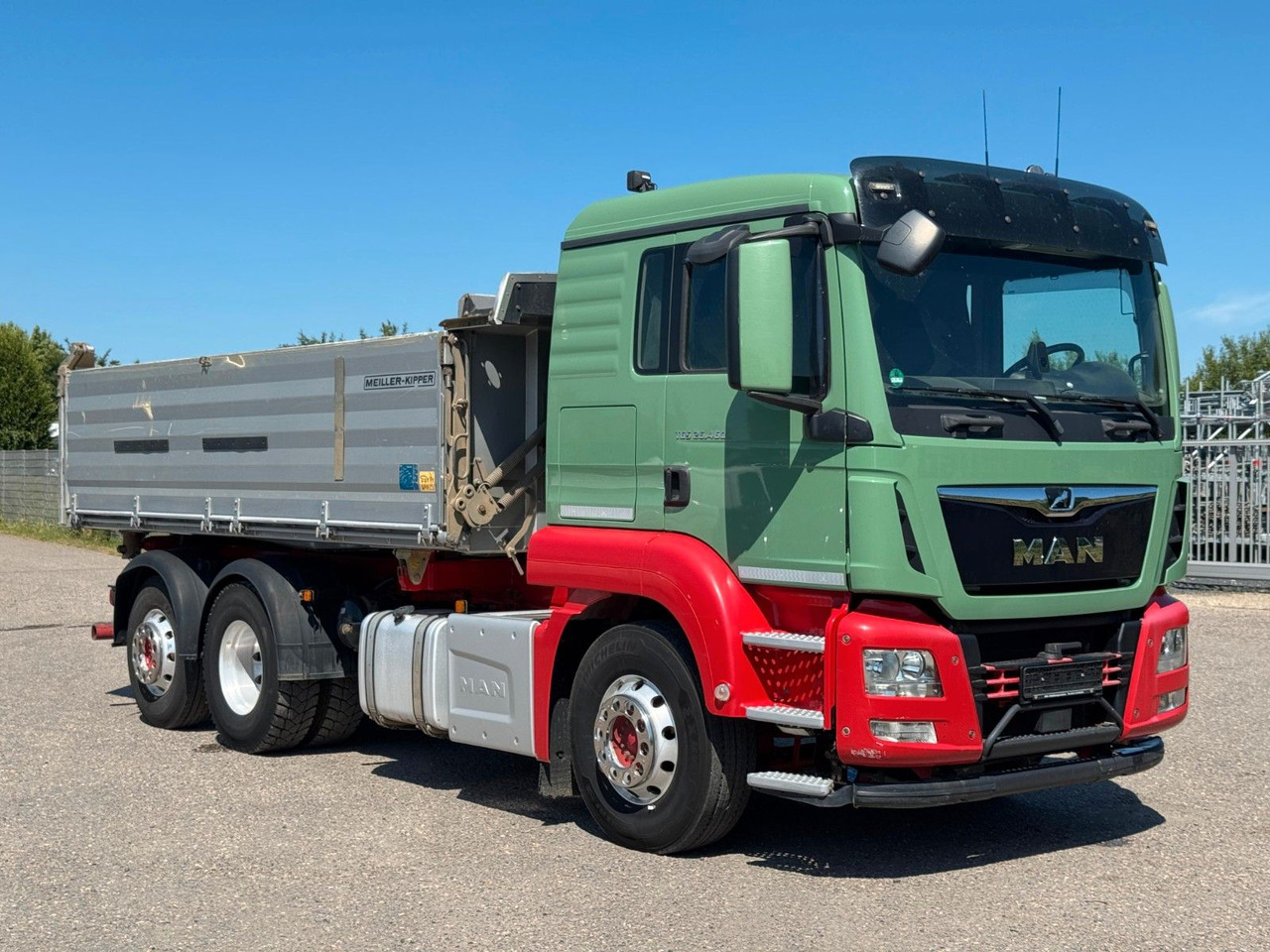Самосвал MAN 26.460 6x2 Meiller 3. Seitenkipper: фото 6
