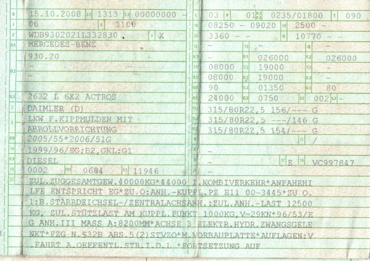 Mercedes-Benz 2632 6x2 ARK | Lift & Lenk | hydr. Containerver. - Крюковой мультилифт: фото 2 Mercedes-Benz 2632 6x2 ARK | Lift & Lenk | hydr. Containerver. - Крюковой мультилифт: фото 2