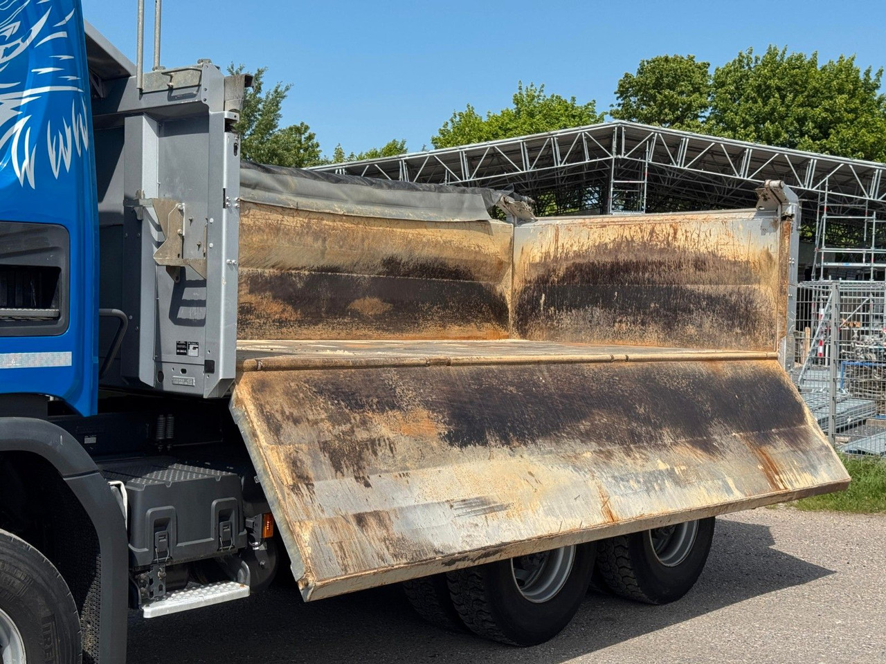 Scania G450 Meiller 3S. Kipper mit Bordmatik Top Zust. - Самосвал: фото 5 Scania G450 Meiller 3S. Kipper mit Bordmatik Top Zust. - Самосвал: фото 5