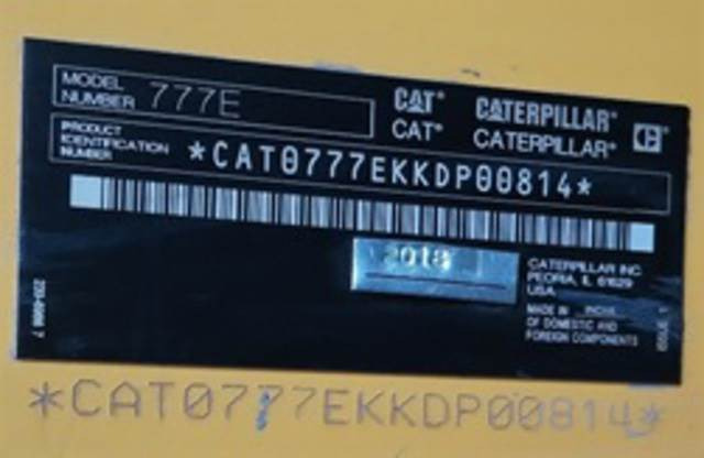 CAT 777E - Карьерный самосвал: фото 4 CAT 777E - Карьерный самосвал: фото 4