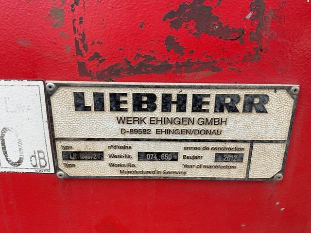 Liebherr LR1600/2 - Гусеничный кран: фото 5 Liebherr LR1600/2 - Гусеничный кран: фото 5