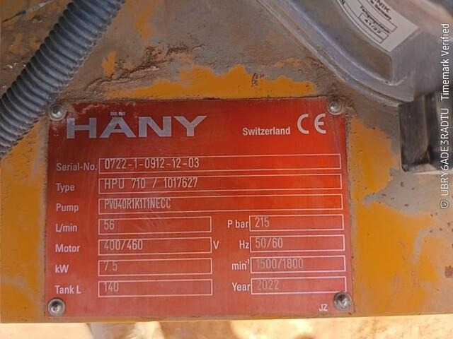 Hany HPU710 - Оборудование для бетонных работ: фото 2 Hany HPU710 - Оборудование для бетонных работ: фото 2