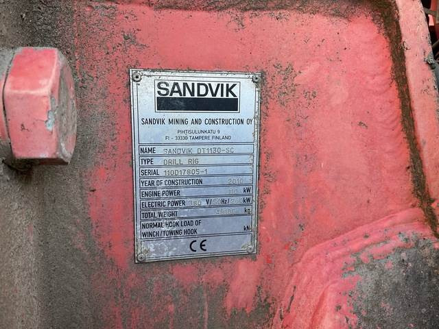Sandvik DT1140-SC - Горнодобывающая техника: фото 4 Sandvik DT1140-SC - Горнодобывающая техника: фото 4