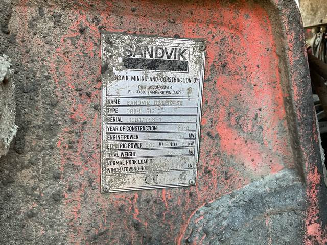 Sandvik DT1140-SC - Горнодобывающая техника: фото 3 Sandvik DT1140-SC - Горнодобывающая техника: фото 3