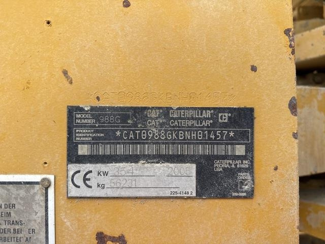 CAT 988G - Колёсный погрузчик: фото 5 CAT 988G - Колёсный погрузчик: фото 5