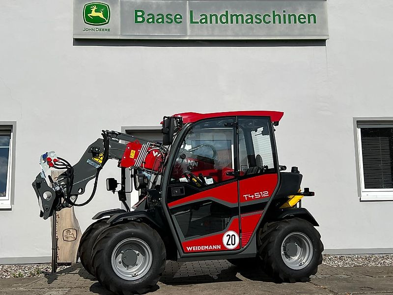Weidemann T4512 EURO-Aufnahme + Breitreifen - Телескопический погрузчик: фото 1 Weidemann T4512 EURO-Aufnahme + Breitreifen - Телескопический погрузчик: фото 1