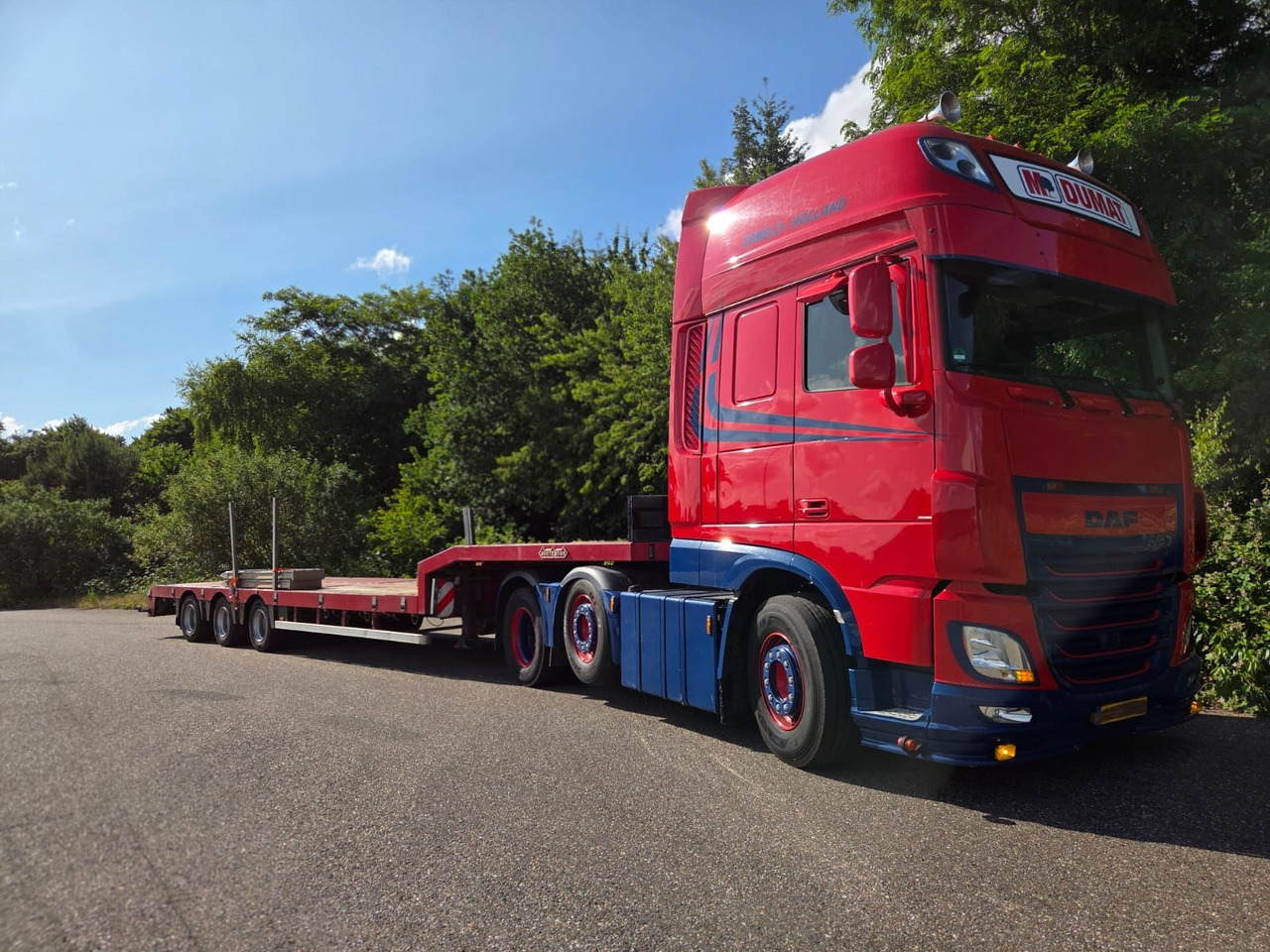 DAF XF 460 FTG 6x2 Super Spacecab + Nooteboom semi-dieplader - Грузовик-шасси: фото 4 DAF XF 460 FTG 6x2 Super Spacecab + Nooteboom semi-dieplader - Грузовик-шасси: фото 4