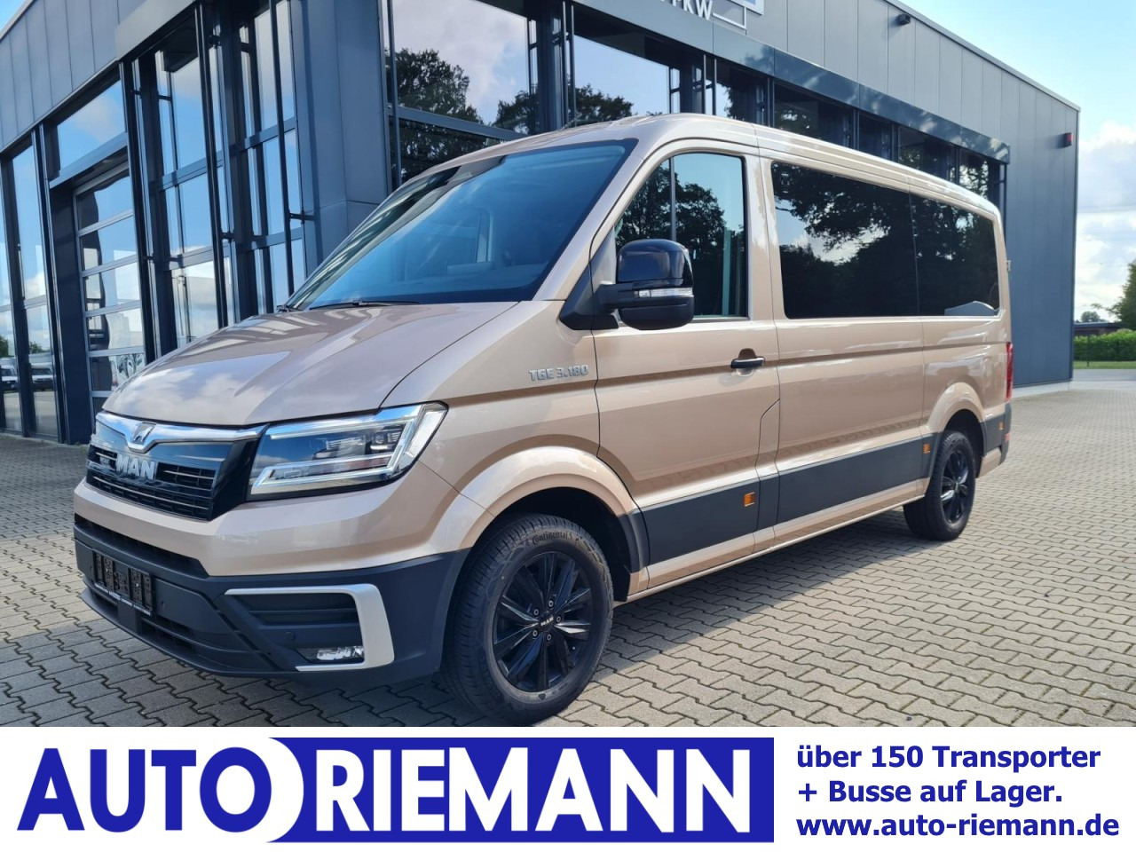 MAN TGE 3.180 TDi Kombi 9 Sitze ALU KAMERA LED LEDER Sonderumbau - Микроавтобус, Пассажирский фургон: фото 1 MAN TGE 3.180 TDi Kombi 9 Sitze ALU KAMERA LED LEDER Sonderumbau - Микроавтобус, Пассажирский фургон: фото 1