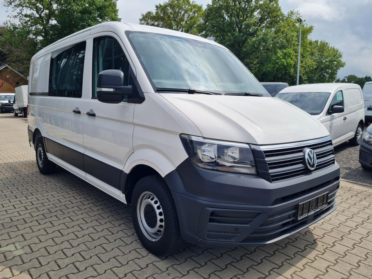 Volkswagen Crafter 35 Kasten Plus Doka mixto TDI L2H2 AHK - Цельнометаллический фургон, Грузопассажирский фургон: фото 3 Volkswagen Crafter 35 Kasten Plus Doka mixto TDI L2H2 AHK - Цельнометаллический фургон, Грузопассажирский фургон: фото 3