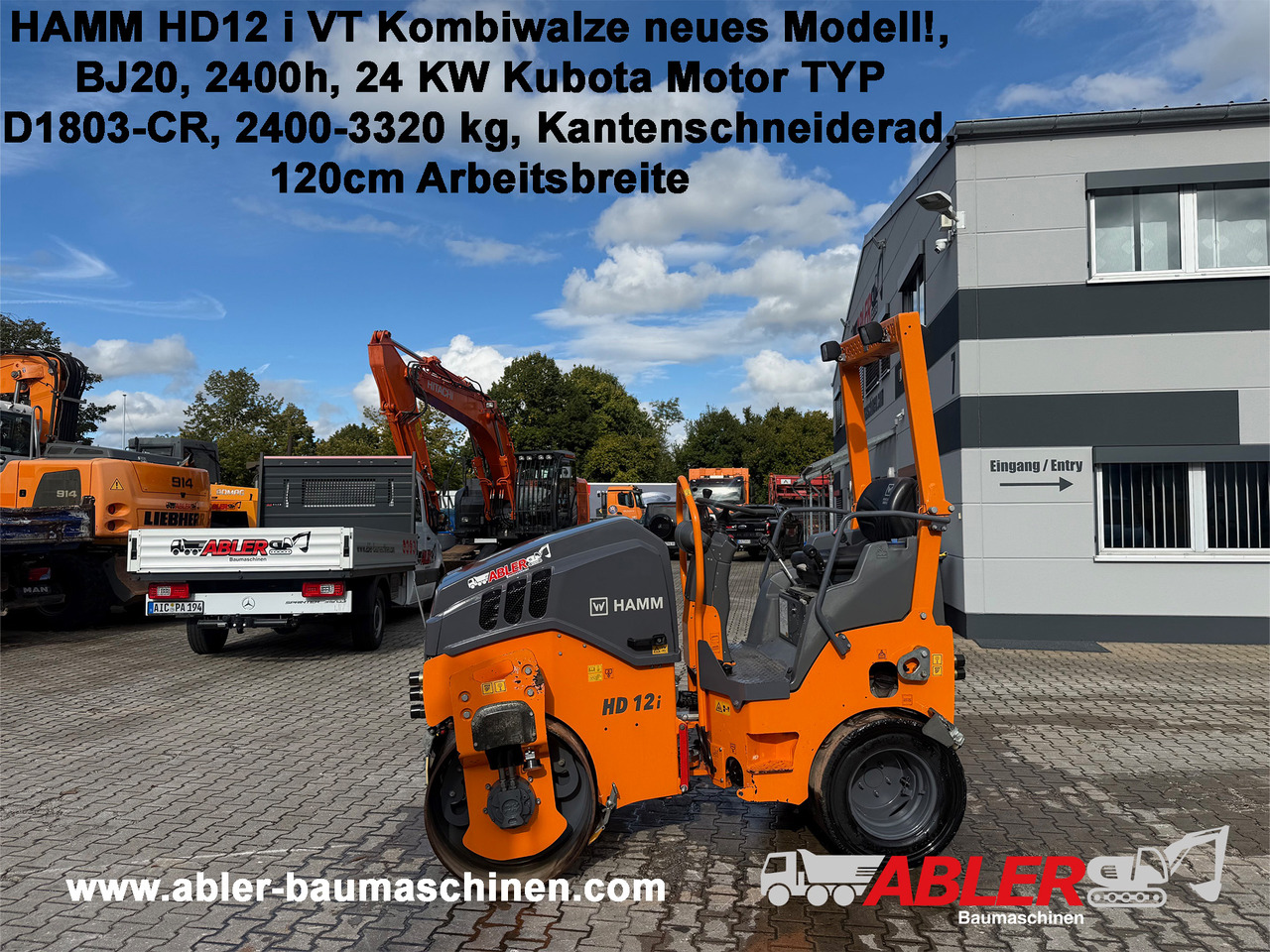 HAMM HD 12i VT Kombiwalze neues Modell! - Дорожный каток: фото 1 HAMM HD 12i VT Kombiwalze neues Modell! - Дорожный каток: фото 1