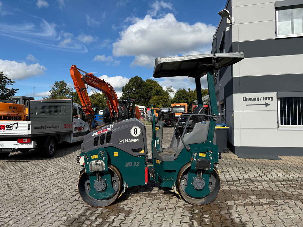 Hamm HD12 VV Tandemwalze mit Dach - Дорожный каток: фото 2 Hamm HD12 VV Tandemwalze mit Dach - Дорожный каток: фото 2