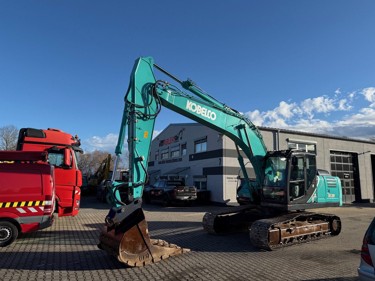 Kobelco SK210 NLC-10 Kettenbagger Oilquick Klima - Гусеничный экскаватор: фото 2 Kobelco SK210 NLC-10 Kettenbagger Oilquick Klima - Гусеничный экскаватор: фото 2
