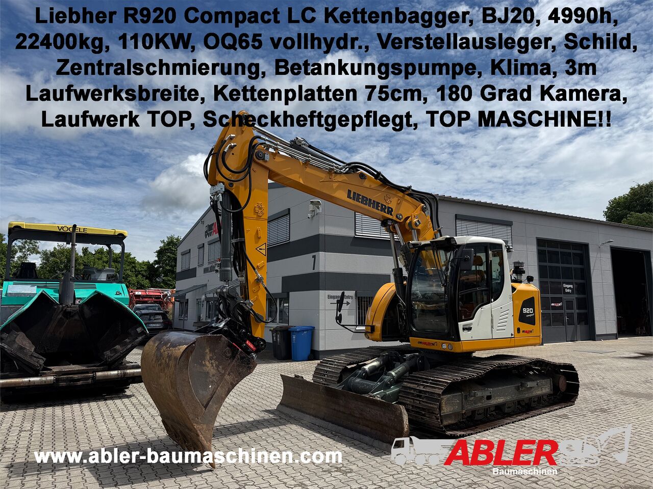 Liebherr R920 Compact LC Kettenbagger - Экскаватор: фото 1 Liebherr R920 Compact LC Kettenbagger - Экскаватор: фото 1