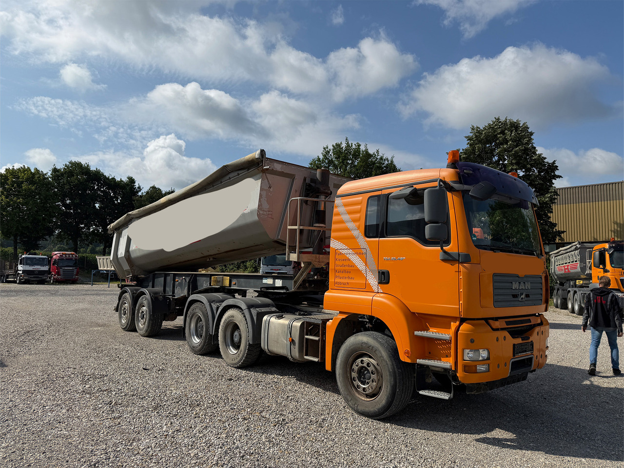 MAN TGA 26.480 6x4 SZM mit Kippauflieger - Самосвал: фото 4 MAN TGA 26.480 6x4 SZM mit Kippauflieger - Самосвал: фото 4