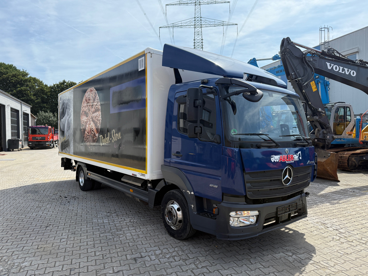 Mercedes-Benz 818 Atego Koffer LBW Palfinger ACC Unfall - Грузовик с закрытым кузовом: фото 3 Mercedes-Benz 818 Atego Koffer LBW Palfinger ACC Unfall - Грузовик с закрытым кузовом: фото 3
