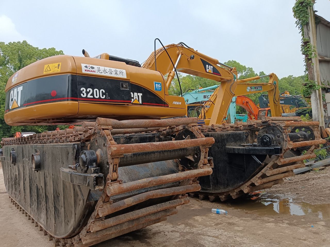 Водный экскаватор CAT 320CL Final source China: фото 1