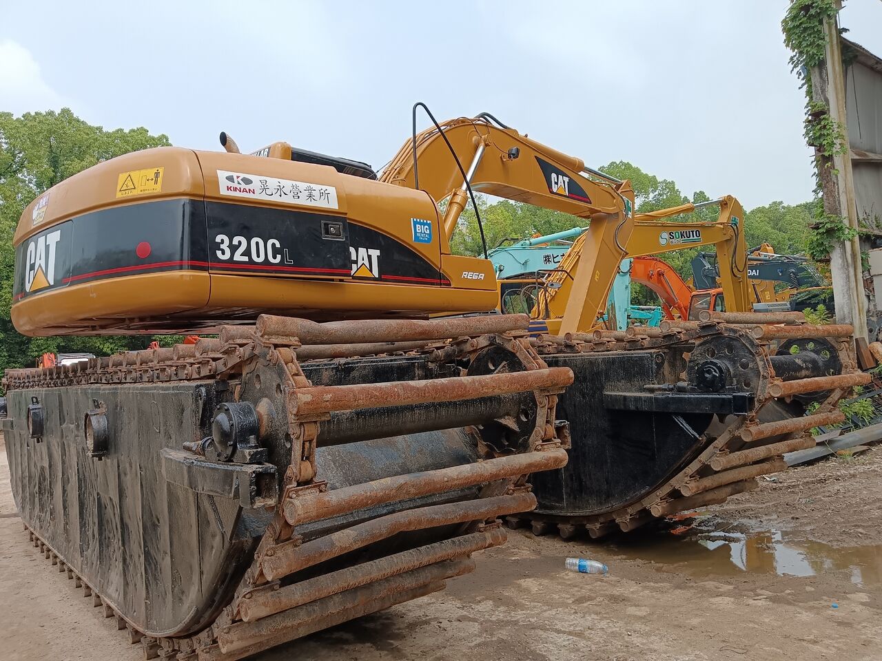 Водный экскаватор CAT 320CL Final source China: фото 1