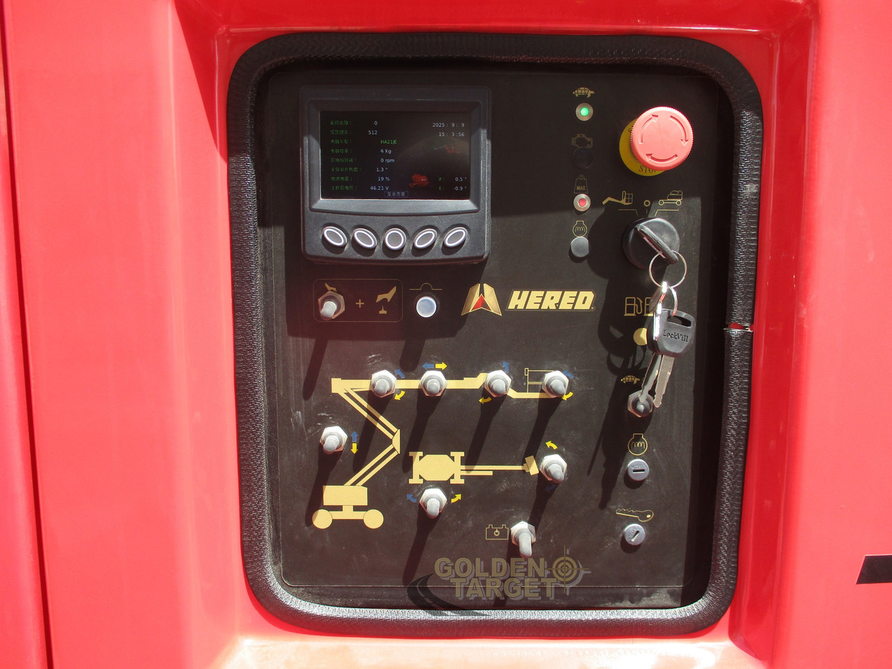 Новый Коленчатый подъемник Hered HA21JE Electric Articulating Boom Lift: фото 11