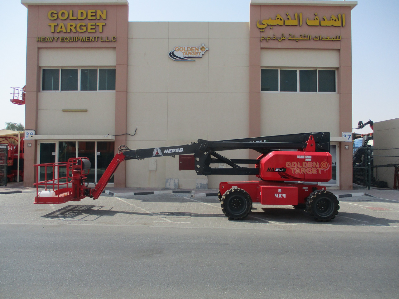 Новый Коленчатый подъемник Hered HA21JE Electric Articulating Boom Lift: фото 6