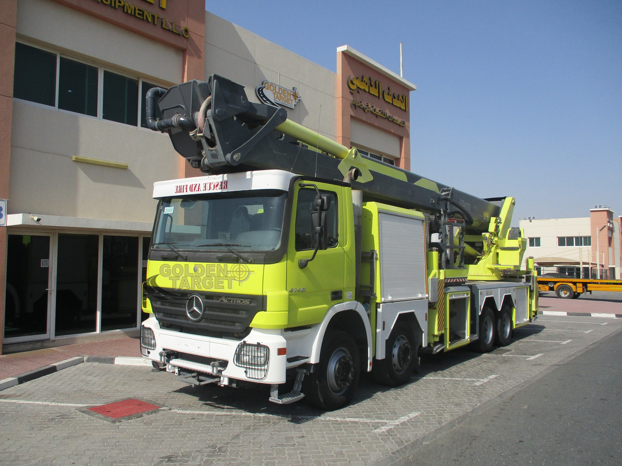 Mercedes ACTROS 4140 8x4 METZ P56 Fire Truck - Пожарная машина: фото 4 Mercedes ACTROS 4140 8x4 METZ P56 Fire Truck - Пожарная машина: фото 4