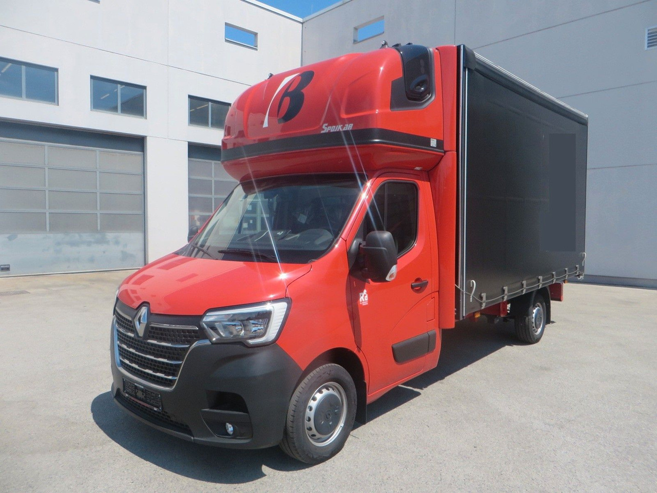 Renault MASTER3 tilt body - Тентованный фургон: фото 1 Renault MASTER3 tilt body - Тентованный фургон: фото 1