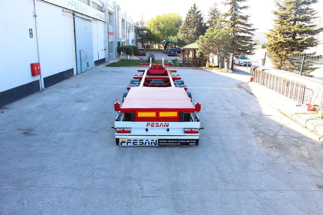 Fesan CONTAINER CARRIER CHASSIS 20 FEET, 30 FEET, 40 FEET, 40 FEET HC, - Полуприцеп-контейнеровоз/ Сменный кузов: фото 2 Fesan CONTAINER CARRIER CHASSIS 20 FEET, 30 FEET, 40 FEET, 40 FEET HC, - Полуприцеп-контейнеровоз/ Сменный кузов: фото 2