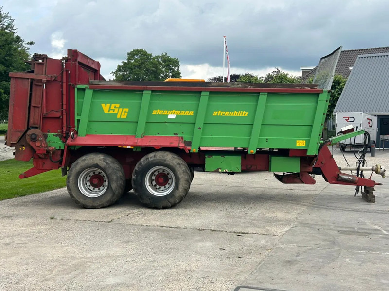 Strautmann VS 16 mestwagen Breedstrooier Mest Compost - Навозоразбрасыватель: фото 4 Strautmann VS 16 mestwagen Breedstrooier Mest Compost - Навозоразбрасыватель: фото 4